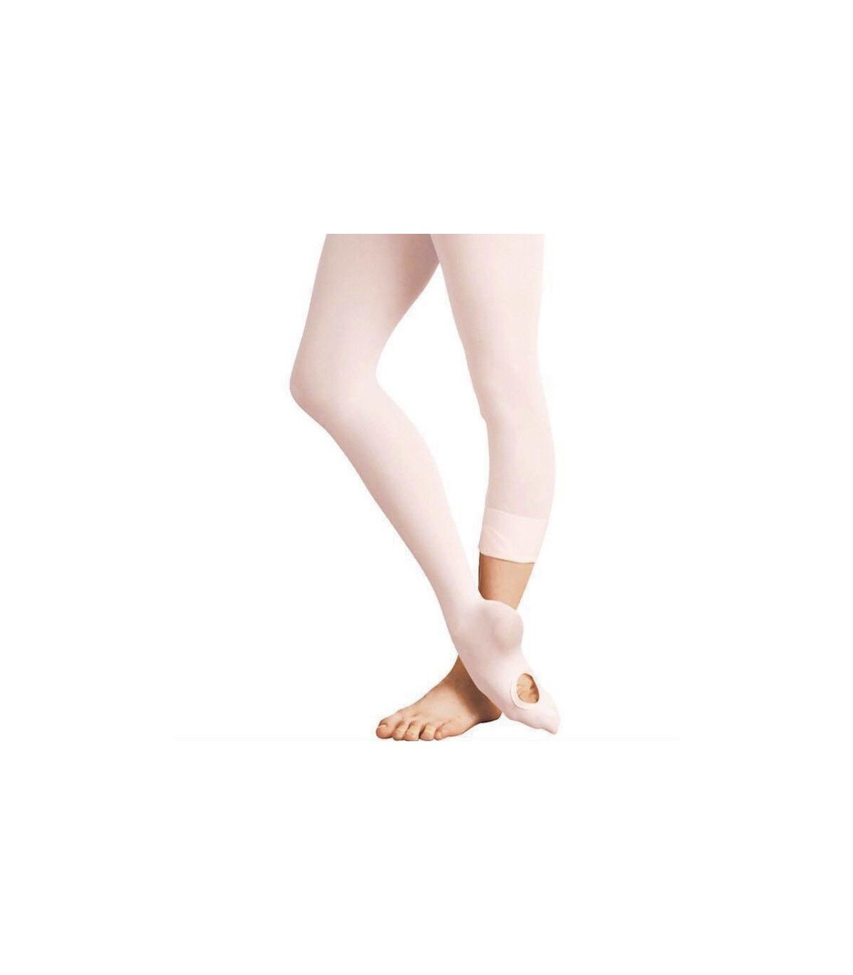 High quality seamless pink ballet tights footed or convertible for dance  beginner professional